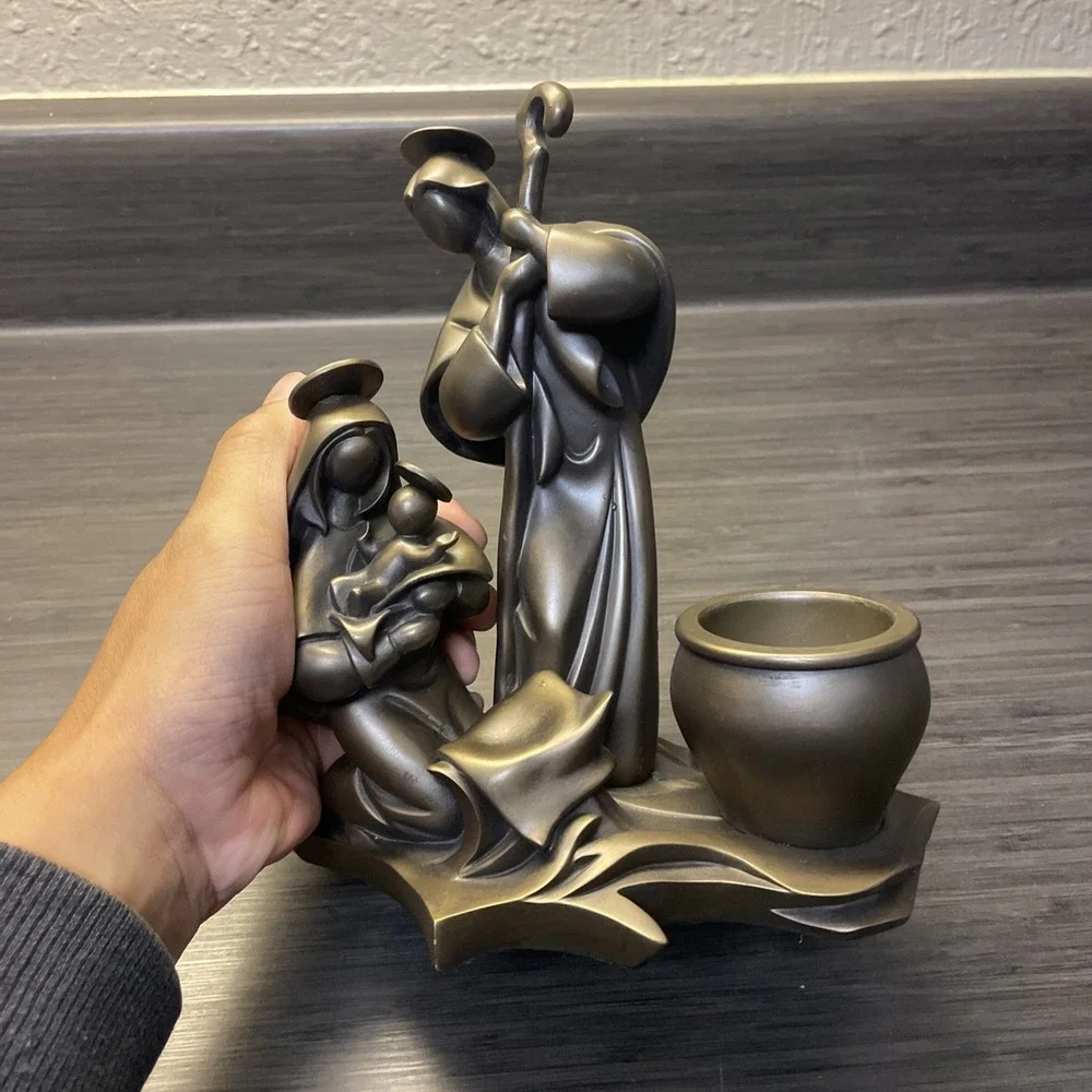 Vintage PartyLite P8262 Holy Night Tealight Mini Candle Holder‎ - Picture 9 of 10
